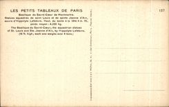 CPA Les Petits Tableaux De Paris Basilique du sacre Coeur de Montmartre Le Porche Principal