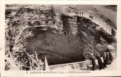 CPA Le Gouffre de Padirac L'Orifice du Gouffre