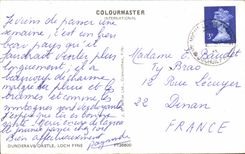 CPA Dunderave castle loch fyne