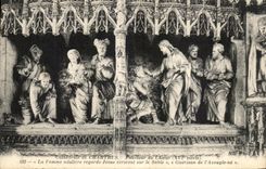 CPA Cathedral of Chartres circumference of the chorus