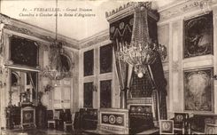 CPA Versailles Galerie Trianon Chambre A Coucher De La Reine D Angleterre