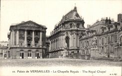 CPA Palais De Versailles La Chapelle Royale The Royal Chapel