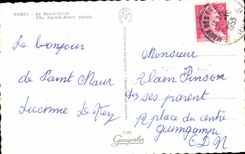 CPSM Paris Le Sacre Coeur Montmartre