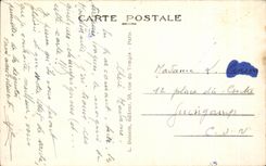 CPA Paris Montmartre Panorma du Nouveau Square Saint Pierre vers la Basllique