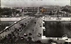 CPA Paris Et Ses Merveilles Pont et place de la Concorde