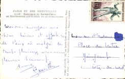 CPA Paris Et Ses Merveilles Basilique Du Sacre Coeur De Montmartre Et Le Funiculaire