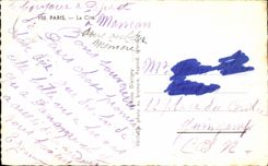 CPA Paris La Cite Notre Dame