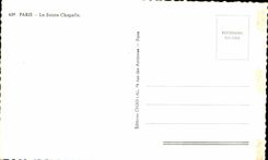 CPA Paris Sainte the Vault