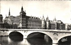 CPA Paris Pont au Change et Palais de Justice