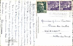 CPA Cauterets Cascades of Cerisey