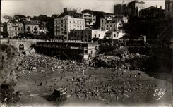 CPA Biarritz Les Bains du Port Vieux