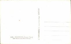 CPA Biarritz Les Bains du Port Vieux