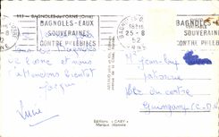 CPA Bagnoles De L'Orne La Tour De Bonvouloir 