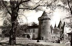 CPA Pornic Le Chateau et la Vierge