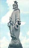 CPA The Statue of Freedom THe bronze figure atop the Capitol Dome is the Statue 
