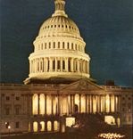 CPA The Capitol at Night A night view of the East Front of the Capitol taken during a concert by the United Sates Marine