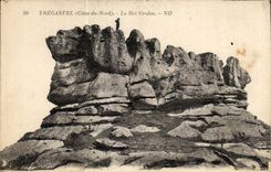 CPA Tregastel Le Roi Gralon