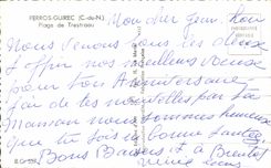 CPA Perros Guirec Beach of Trestraou