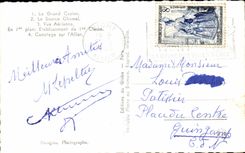 CPA Vichy Le Grand Casino La Source Chomel Vue Aerienne