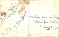 CPA Avril Me Fournit L'Occasion De Vous Offrir Mon Coeur Poisson Enfant Paques Easter