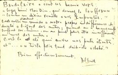 CPA La Douleur L'homme est un apprenti