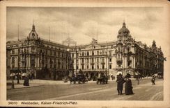 CPA Wiesbaden Kaiser Friedrich Platz