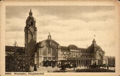 CPA Wiesbaden Hauptbahnhof
