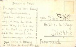 CPA Goslar a Harz die Tausendjakrige Stadt Partie am Rathaus