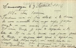 CPA the Pyrenees Lannemezan the peak Of midday And Montaigu Seen Of the Plate De Lannemezan