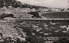 CPA the Dimension of Cannes Azure View taken of the Mount Knight