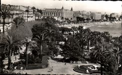 CPA the Dimension of Cannes Azure Gardens and Hotels on the Small cross