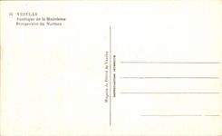 CPA Vezelay Basilica of the Madeleine View of Narthex