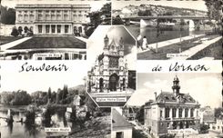 CPA Souvenir de Vernon