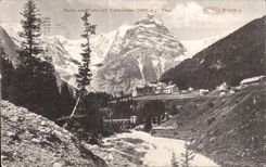 CPA Partie Aus Trafol put Trafoi Hotel the Tirol