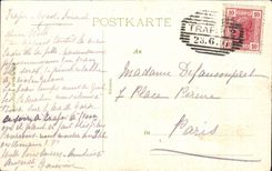 CPA Partie Aus Trafol put Trafoi Hotel the Tirol