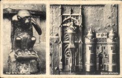 CPA Singe of Orand Keeps Mons Town hall principal Serrure