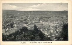 CPA Namur panorama towards the Large one Places