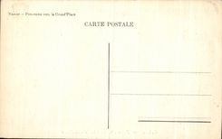 CPA Namur panorama towards the Large one Places