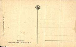 CPA Brussels Church Saint Gudule the Pulpit of Truth