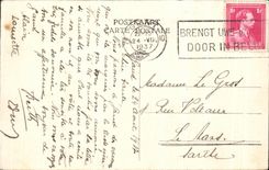 CPA Gent Verloren Brood Brug Gand pont Du Pain Perdu Bateau