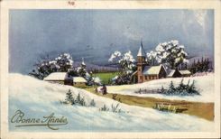 CPA Fantaisie Bonne Annee