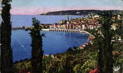 CPA Menton And the Cape Martin Seen from De Garavan