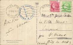 CPA Menton And the Cape Martin Seen from De Garavan