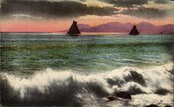 CPA Cannes Sunset on Esterel