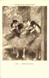CPA Collection of Carpenter Degas Dancers in blue