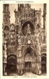 CPA Monet the cathedral Of Rouen