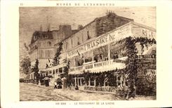 CPA Museum of Luxembourg Van Gogh the Restaurant Of the Siren