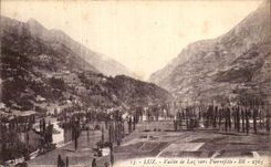 CPA Luz Valley of Luz towards Pierrefitte