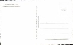 CPA Saint Etienne the Regional School of Beautiful Arts