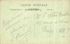 CPA Longpont Le Grand Portail de l'Eglise 